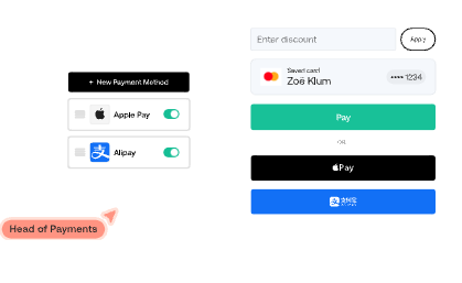 Head of payments